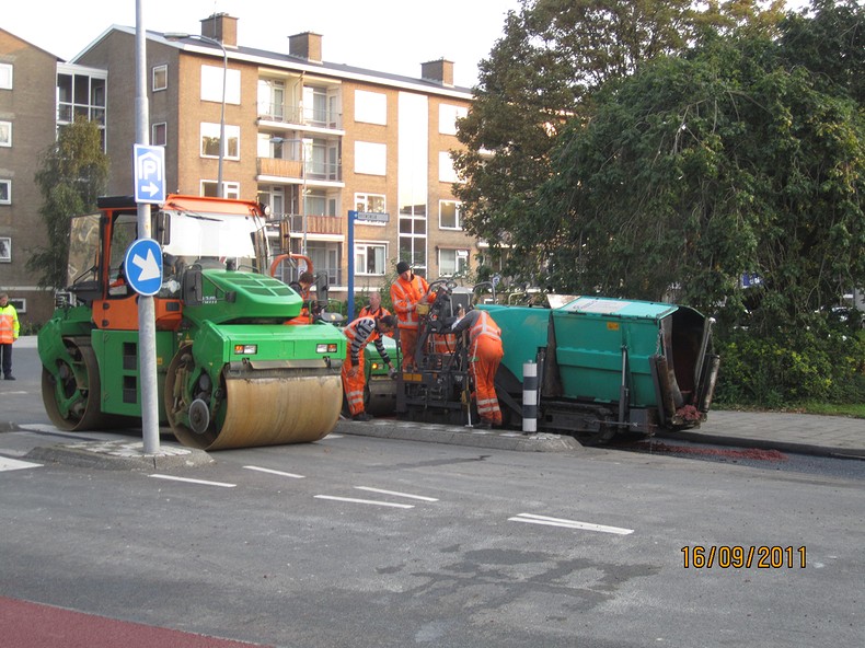 asfalteren van de Ridder Arnoudlaan t/m de Jan van Kuikweg in Heemskerk