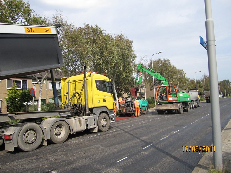 asfalteren van de Ridder Arnoudlaan t/m de Jan van Kuikweg in Heemskerk