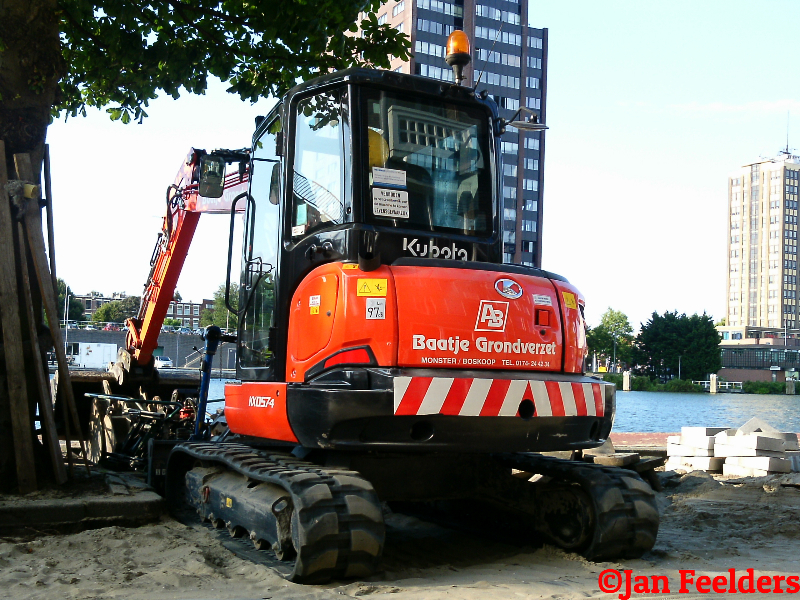 Baatje grondverzet , Kubota KX 057-4.jpg