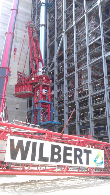 Wilbert WT2405 demontage Eemshaven 2012